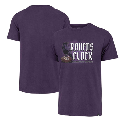 47 ' Purple Baltimore Ravens Regional Franklin T-shirt