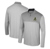 COLOSSEUM COLOSSEUM GRAY APPALACHIAN STATE MOUNTAINEERS TUCK QUARTER-ZIP TOP