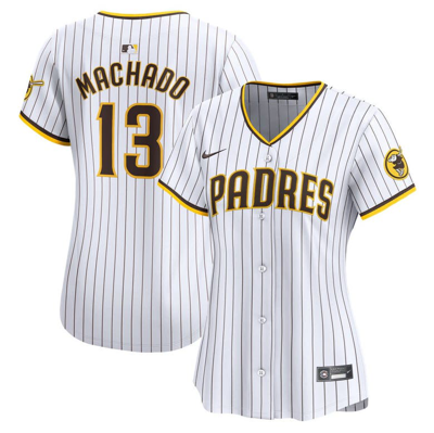 Nike Manny Machado White San Diego Padres Home Limited Player Jersey