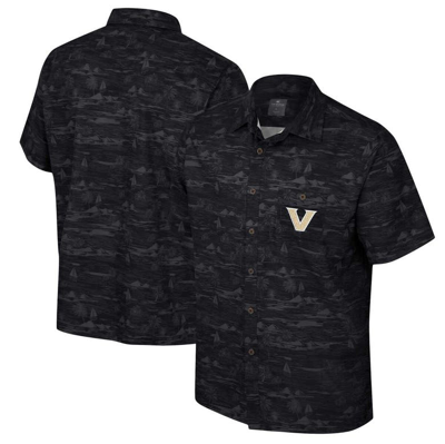 Colosseum Black Vanderbilt Commodores Ozark Button-up Shirt