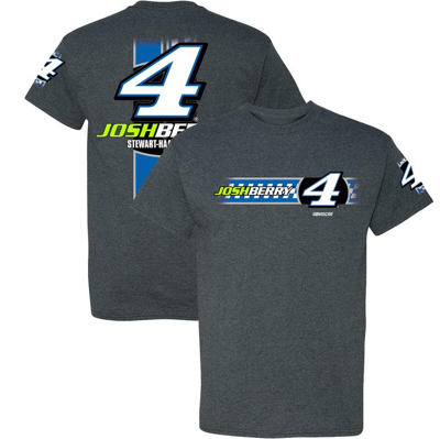 Stewart-haas Racing Team Collection  Heather Charcoal Josh Berry Lifestyle T-shirt