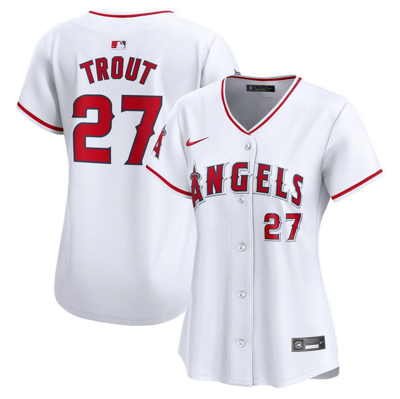 Nike Mike Trout White Los Angeles Angels Home Limited Player Jersey