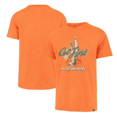 47 ' Orange Miami Dolphins Regional Franklin T-shirt