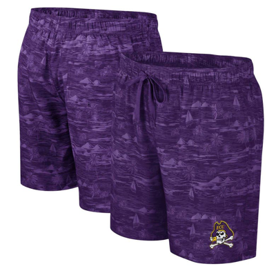 Colosseum Purple Ecu Pirates Ozark Swim Shorts