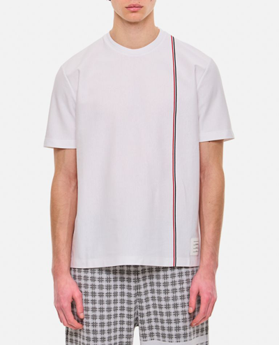 Thom Browne Cotton T-shirt In Neutrals