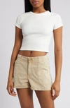 BP. COMPACT RIB CROP BABY TEE