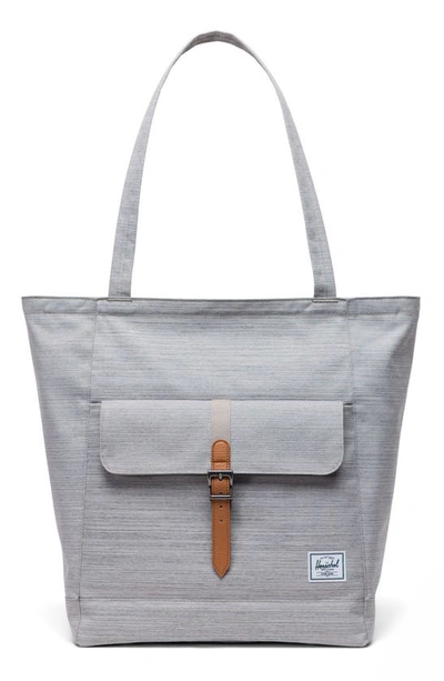 Herschel Supply Co Retreat Recycled Polyester Tote In Grey