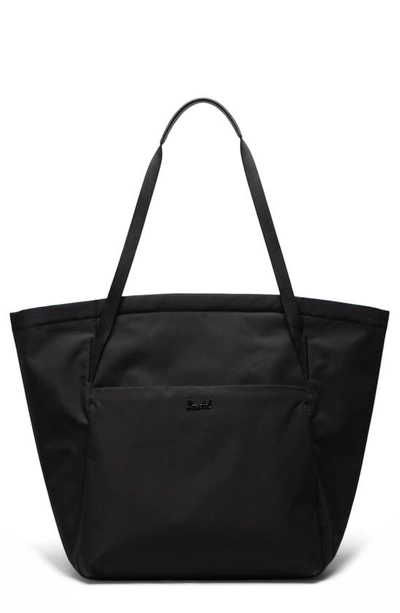 Herschel Supply Co . Logo Patch Tote Bag In Black