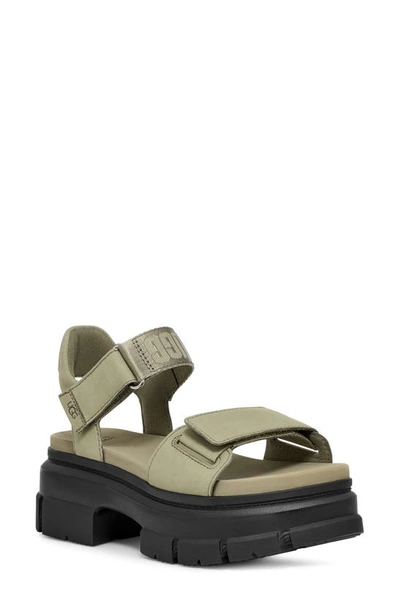 Ugg Ashton Lug Sandal In Green