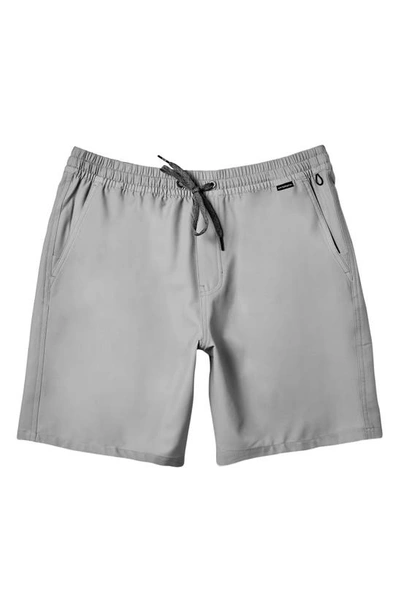 QUIKSILVER KIDS' TAXER AMPHIBIAN SWIM TRUNKS