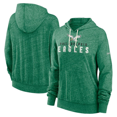 Nike Women's Rewind Gym Vintage (nfl Philadelphia Eagles) Pullover Hoodie In Green