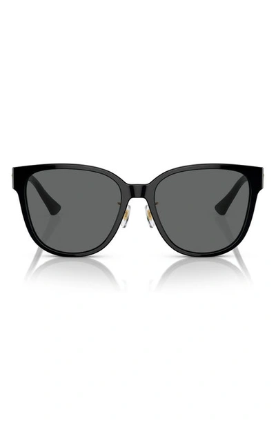 Versace 57mm Square Sunglasses In Black