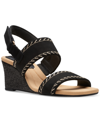 Clarks Kyarra Rose In Black Nubuck