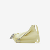 Burberry Sherbet Knight Leather Shoulder Bag In Sherbet