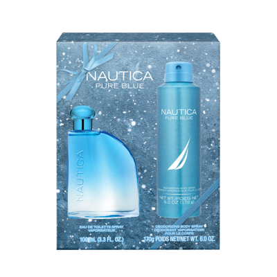 Nautica Pure Blue Fragrance Gift Set In Multi