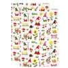 Mu Kitchen Designer Cotton Dish Towel, Set Of 2, Gnomes