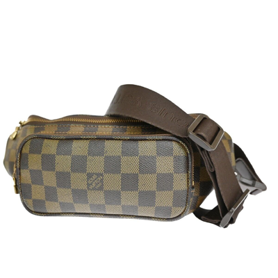 Pre-owned Louis Vuitton Melville Canvas Clutch Bag () In Brown