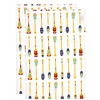 Mu Kitchen Designer Cotton Dish Towel, Set Of 2, Oars & Paddles