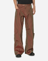 LUEDER DRIFTER N.2 CARGO PANTS RUST