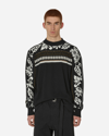 SACAI FLORAL JACQUARD KNIT SWEATER