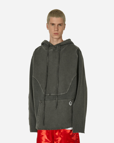 Lueder Kim Soft Armour Hoodie Charcoal In Grey