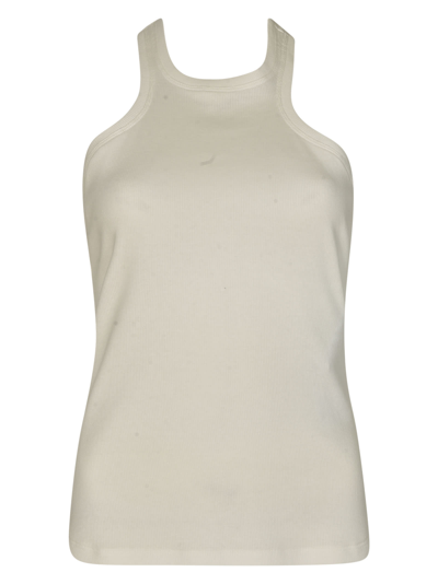 Alessandro Vigilante Slim Fit Knit Tank Top In White