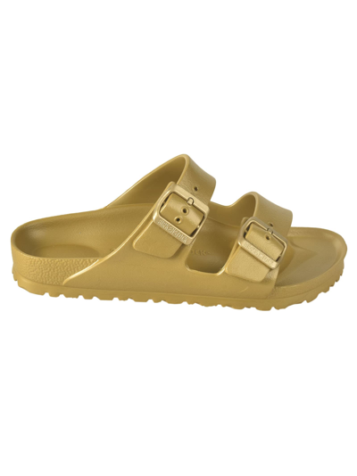 Birkenstock Arizona Sandals In Gold