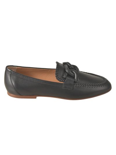 Tod's 79a Infilatura Loafers In Black