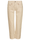 R13 Boy Straight Jeans In White