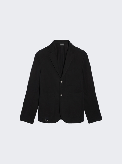 Jacquemus La Veste Jean Blazer In Black