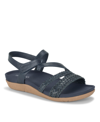 Baretraps Women's Jalen Asymmetrical Flat Sandals In Navy