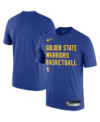 Nike Men's  Royal Golden State Warriors 2023/24 Sideline Legend Performance Practice T-shirt
