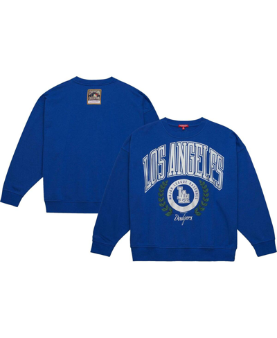 Mitchell & Ness Women's  Royal Los Angeles Dodgers Logo Lt 2.0 Pullover Sweatshirt