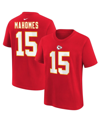 Nike Big Boys  Patrick Mahomes Red Kansas City Chiefs Player Name And Number T-shirt In Red
