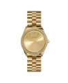 OLIVIA BURTON WOMEN'S BEJEWELED GOLD-TONE STAINLESS STEEL WATCH 34MM