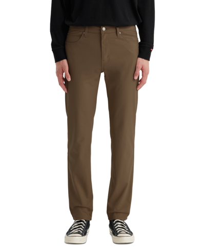 Levi's Men's 511 Slim-fit Flex-tech Pants In Brown Walnut