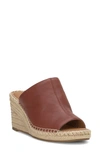 LUCKY BRAND CABRIAH ESPADRILLE PLATFORM WEDGE SLIDE SANDAL