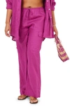 L*space Sundown Cargo Pants In Berry