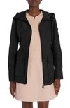 Moncler Leandro Hooded Parka Jacket In Black