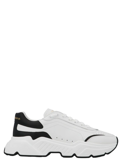 Dolce & Gabbana Day Master Trainers In White/black