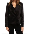 Drew Ginger Jacket In Black In Black