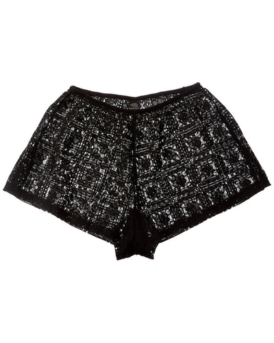 Only Hearts Lisbon Lace Tap Short In Black