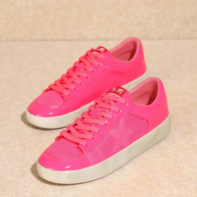 Mimi Women's Candace Sneakers In Hot Pink