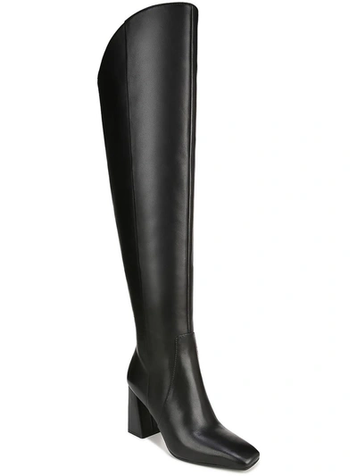 Naturalizer Lyric Womens Leather Over-the-knee Boots In Black
