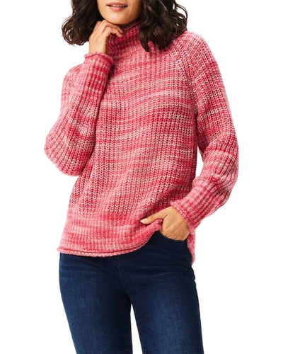 Nic + Zoe Nic+zoe Party Mix Sweater In Pink