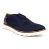 Nautica Mixed Media Lace-up Shoe In Blue