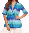 Eva Franco Hannelas Top In Sea Holly In Multi