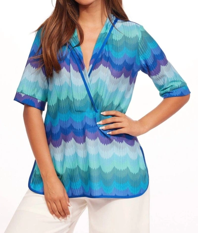 Eva Franco Hannelas Top In Sea Holly In Multi