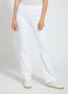 LYSSÉ BABY BOOTCUT DENIM IN WHITE