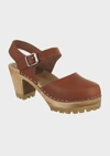 MIA WOMEN'S ABBA CLOGS IN LUGGAGE